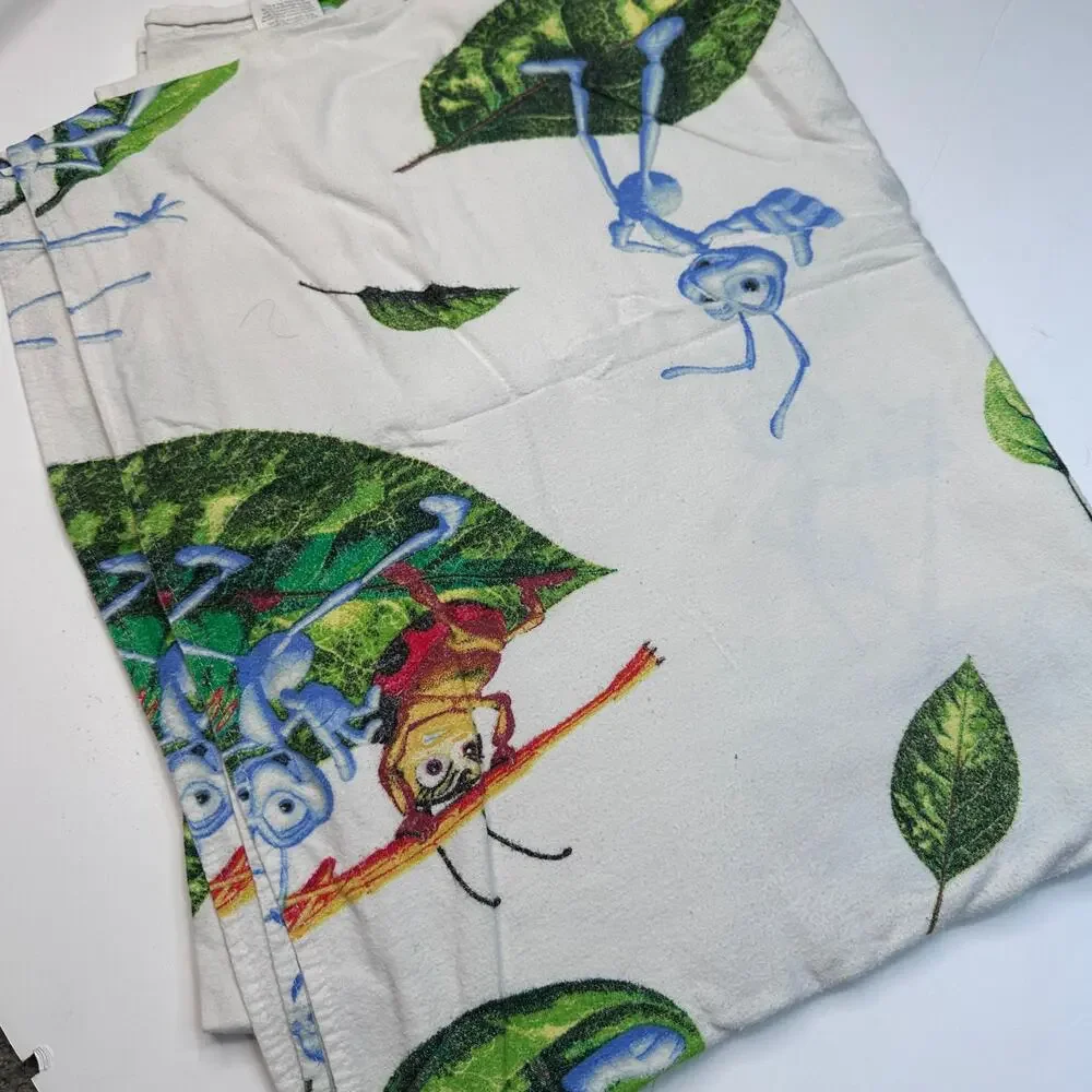 Vintage A Bugs Life Twin Size Flat Sheet
